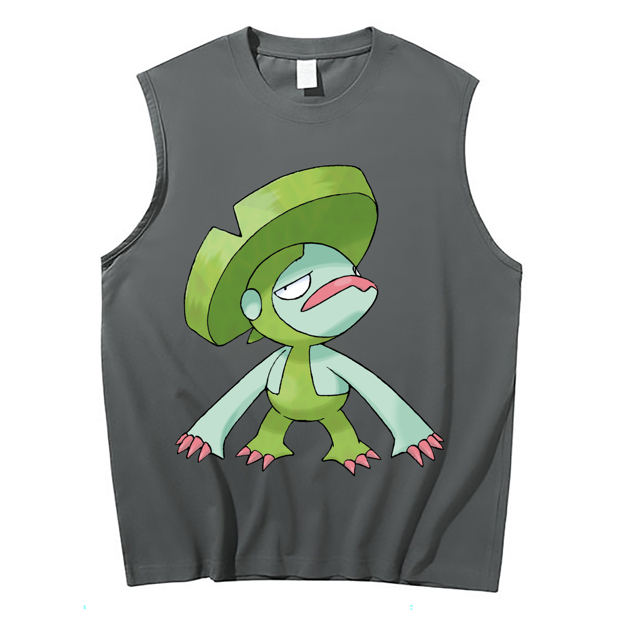 （画像用） ポケットモンスター Pokémon コットン100％タンクトップ（フロントプリント）